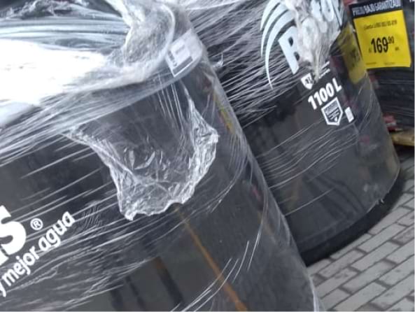 Instalación de tanques de agua